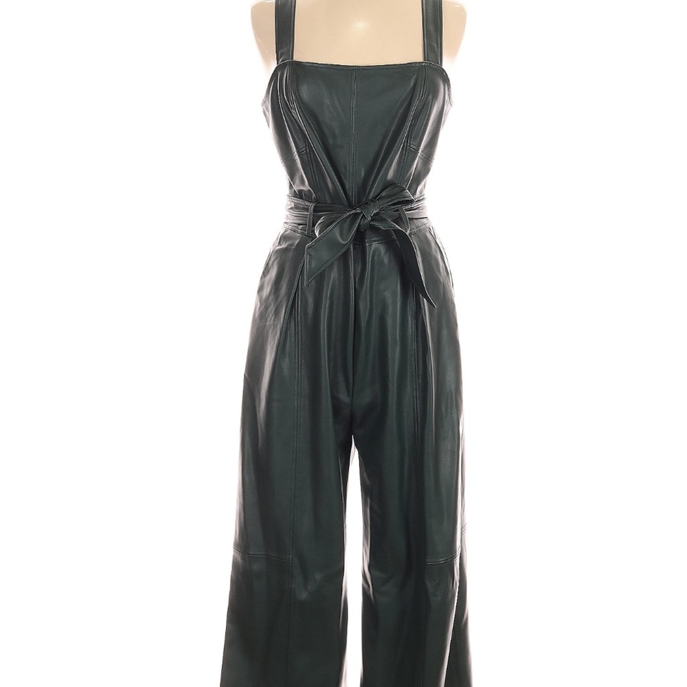 Anthropologie Forest Green Jumpsuit